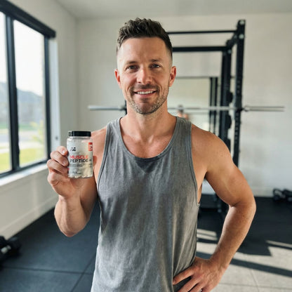 MUSCLE PEPTIDE 185 SUPPLEMENTS BUILD LEAN MUSCLE 3X FASTER