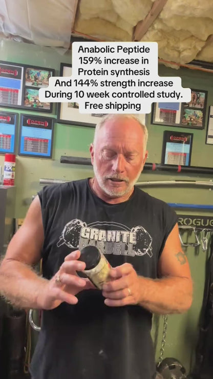 MUSCLE PEPTIDE 185 SUPPLEMENTS BUILD LEAN MUSCLE 3X FASTER